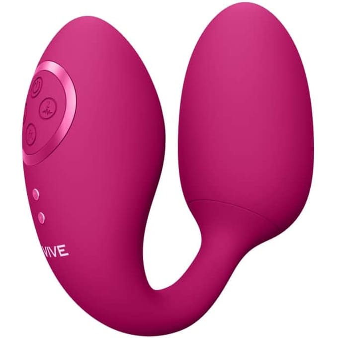 Vive Aika - Krachtig vibratie ei met afstandsbediening - Roze