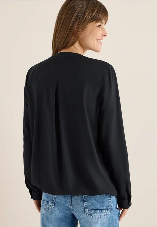 Blouse in effen kleur
