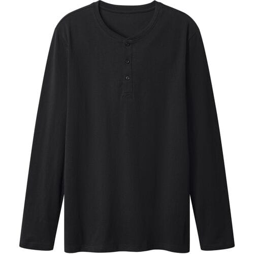 ESMARA MEN Heren shirt (Marineblauw, L)