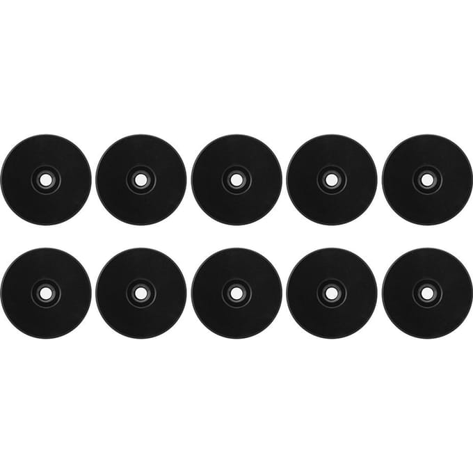 10 stuks RFID-tags 125KHz patrouilletags voor wachtrondgang controlepost systeem(Zwart) wit