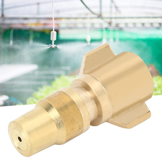 2 Stuks G1/4 Landbouw Nevel Koeling Water Sproei Nozzle Elektrische Sprayer Accessoires beige