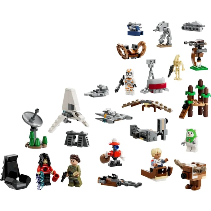 LEGO Star Wars Adventskalender 2023 Set met 24 Cadeautjes - 75366