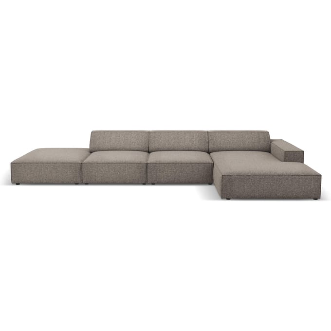 5-zitshoekbank Jodie rechts chenille | Micadoni Home