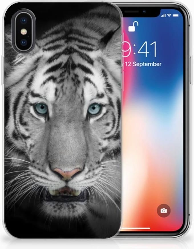 Apple iPhone X | Xs TPU Hoesje Tijger