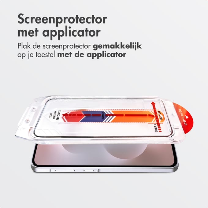 Accezz Screen Protector - Geschikt voor Samsung Galaxy S26 Plus - Glas Screenprotector met Anti-dust Applicator