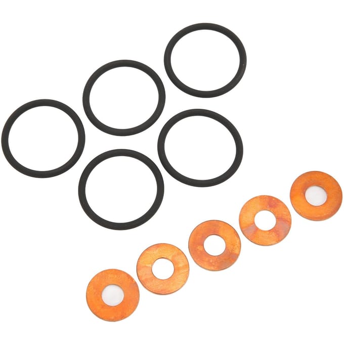 Jeu de joints toriques et rondelles d'étanchéité d'injecteur de carburant ERR6417 Remplacement pour Land Rover Defender TD5 1998‑2006