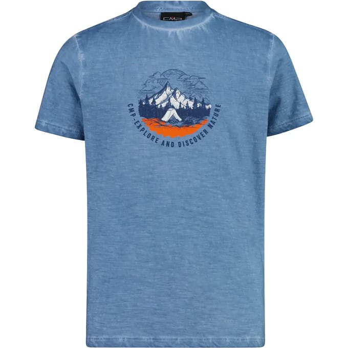 T-shirt van gemêlede jersey kind CMP
