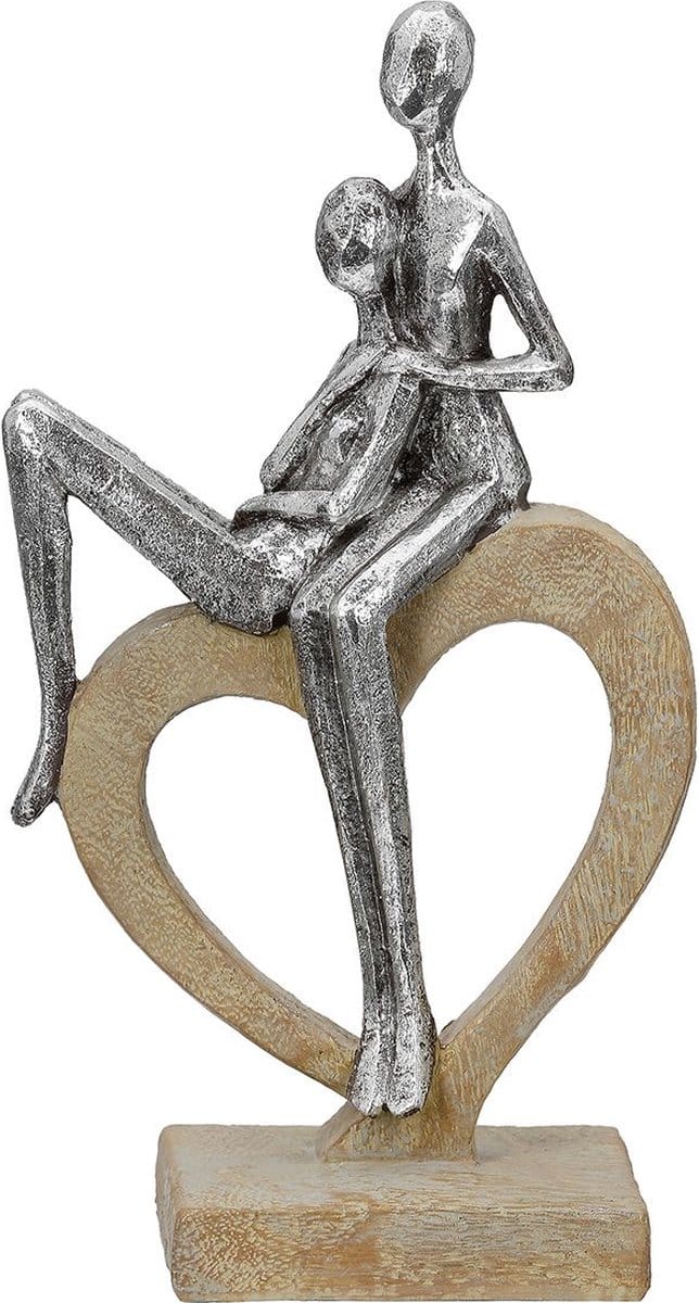 Gilde Handwerk - Beeld - Sculptuur - Liefde - Polyresin - 7x14x26cm