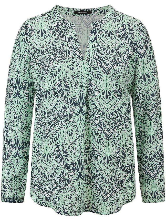 Lange blouse Van Peter Hahn wit