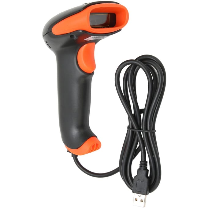 Barcodescanner Effectief Snel Lichtgewicht Ergonomisch Ontwerp Compact Veilig Betrouwbaar Duurzaam Lezer black