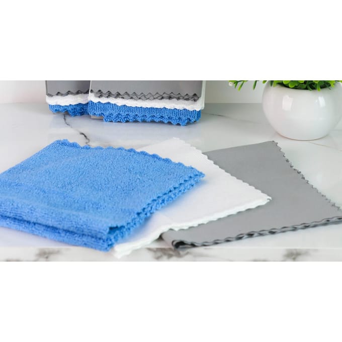 Clean Home - Microvezel Reinigingsdoek - 3 Stuks - 35x35 cm
