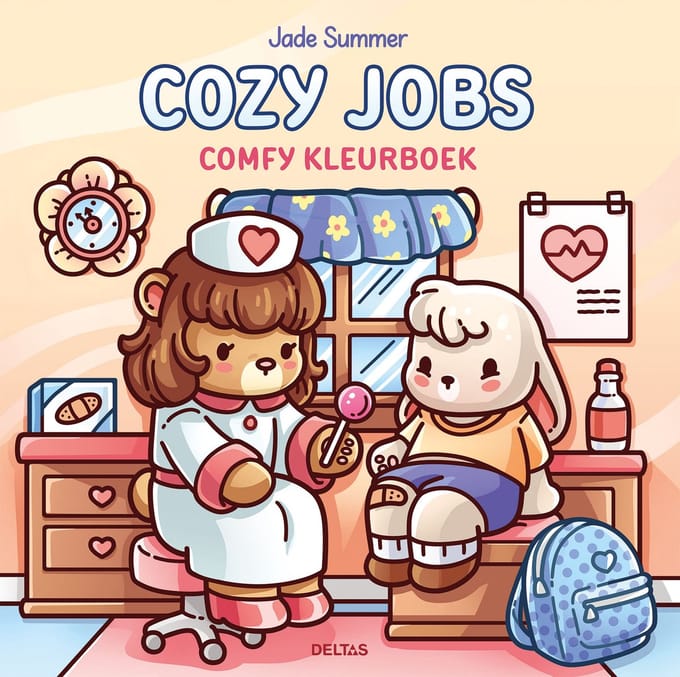 Deltas Cozy Jobs - Comfy kleurboek Jade Summer Kleurboeken