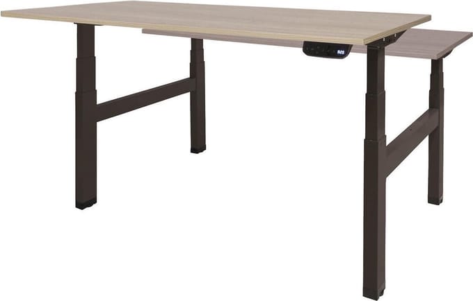 Zit Sta Bureau - Duo Elek 140x80 robson -zwart frame