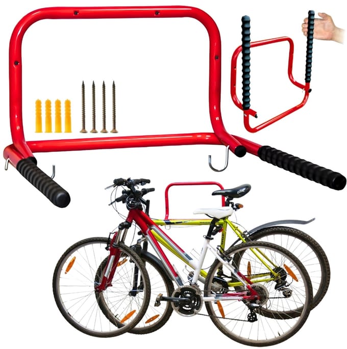 Becke - Fietshaak - Wandmontage - Opvouwbaar - Staal