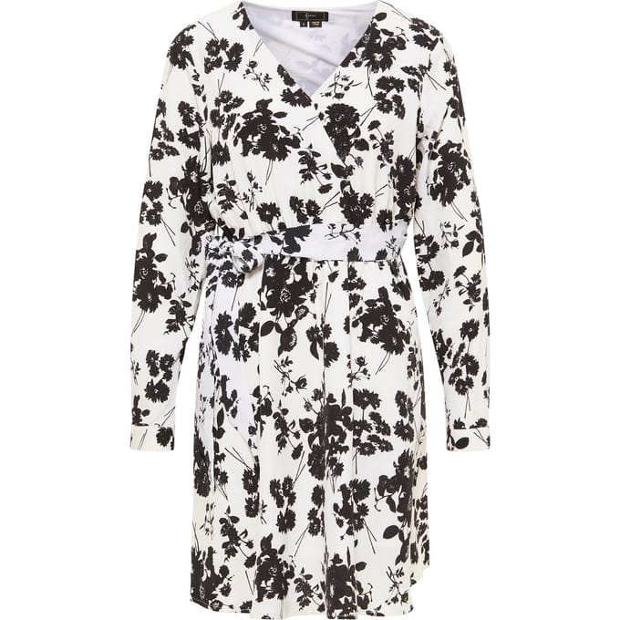 midi-jurk met bloemenprint faina mioki