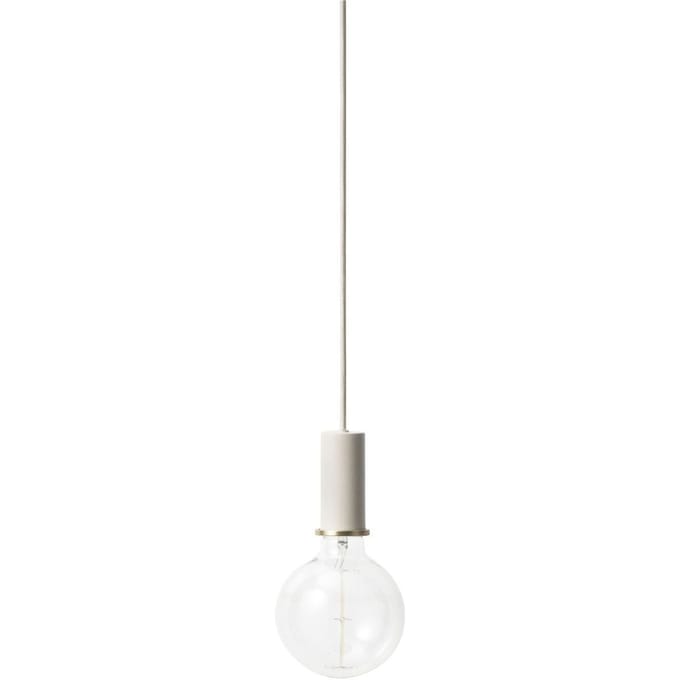 Ferm Living - Socket hanglamp - lichtgrijs - laag - 4 - 6 Wochen