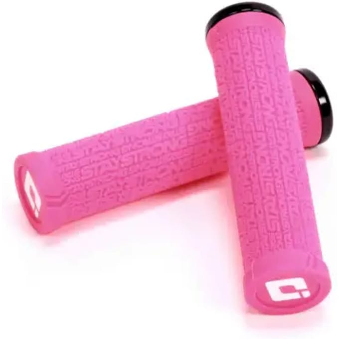 Odi Stay Strong V2.1 Lock-on Handvatten Roze 135 mm