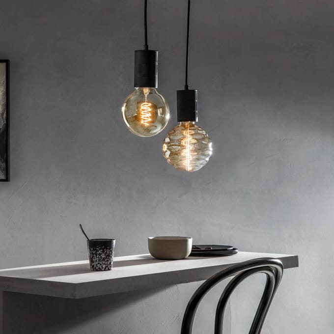 Calex Bilbao XXL Goud - E27 LED Lamp - Filament Lichtbron Dimbaar - 4W - Warm Wit Licht