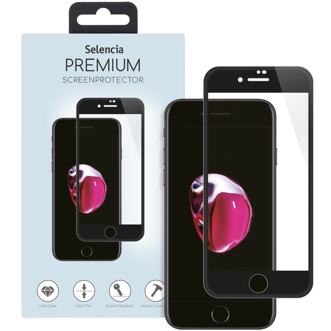 Selencia Screen Protector - Geschikt voor Apple iPhone 8 Plus / 7 Plus - Gehard Glas Premium Screenprotector