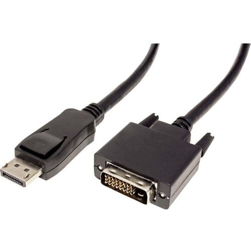 VALUE DisplayPort Kabel DP Male - DVI-D Male, zwart, 1 m