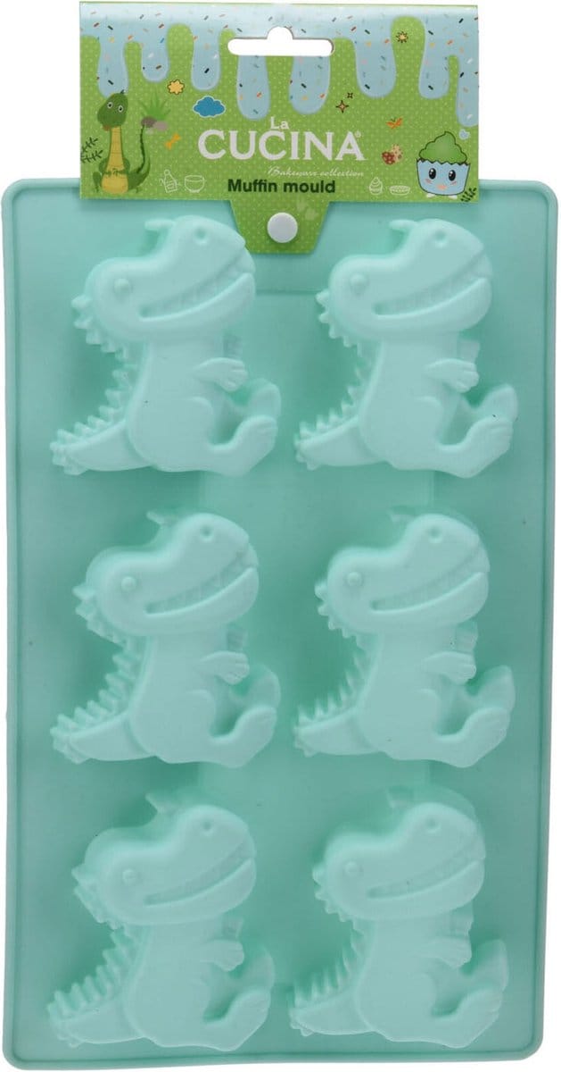 Muffinvorm Dinosaurus Siliconen