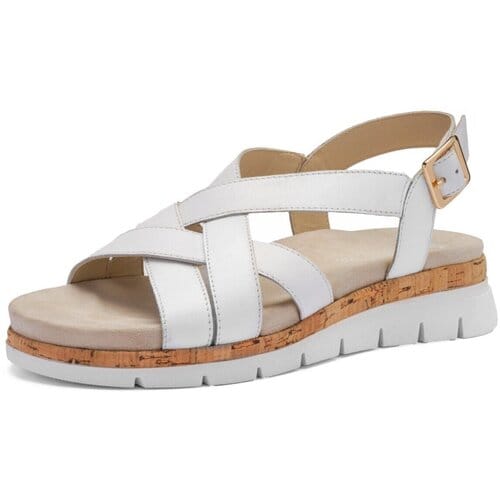 Sandalen met sleehak Ara -