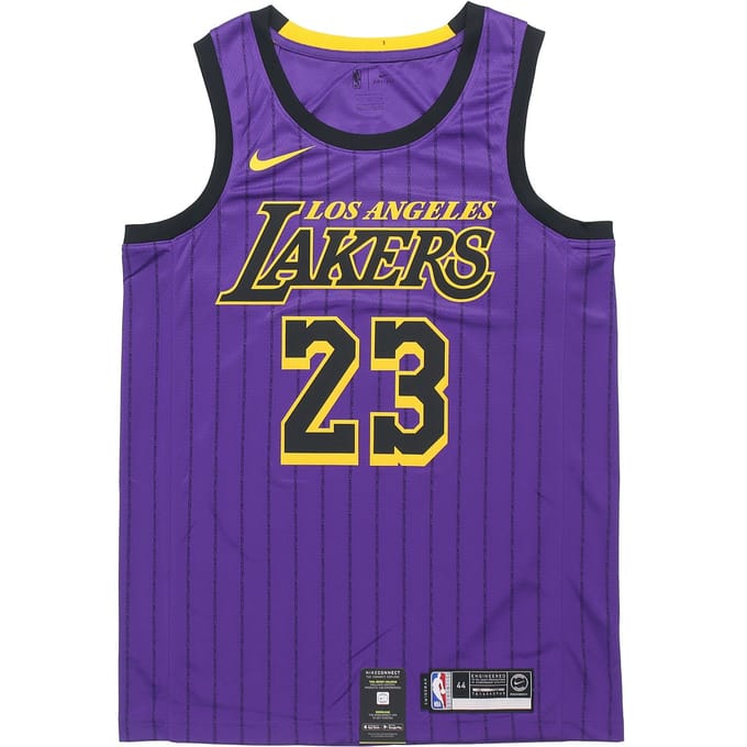 Nike Basketbalshirt Heren Paars AJ4618-510 L