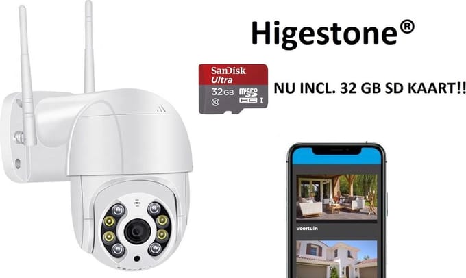 Camera Beveiliging voor Buiten Draadloze Bewaking via Wifi