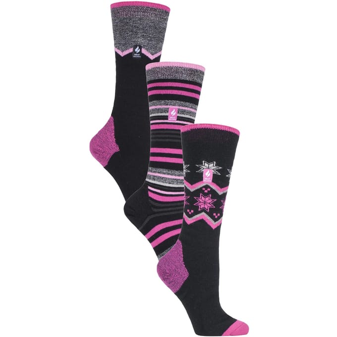 Heat Holders - 3 paar Ultra Lite skisokken voor dames - Mix 2