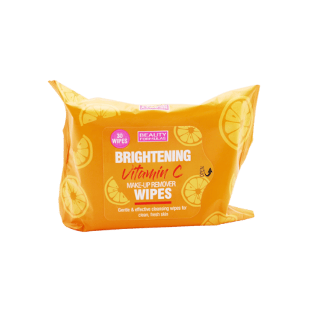 Beauty Formulas Vitamine C make-up remover doekjes - 30 stuks