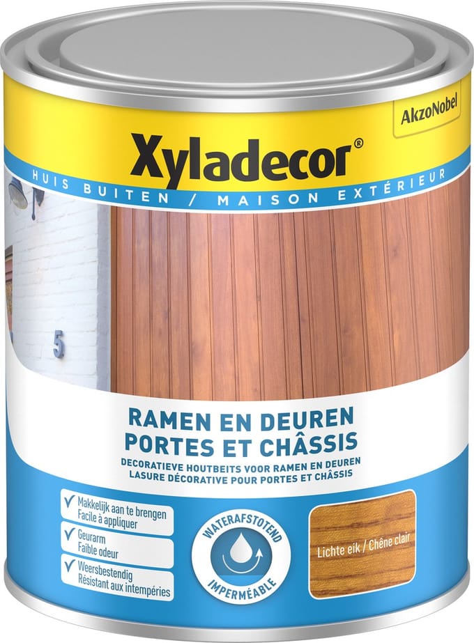 Xyladecor - Ramen & Deuren - Lichte Eik - 0,75 L