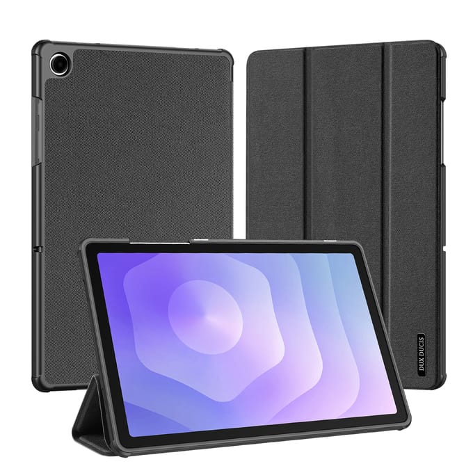 Dux Ducis Domo Bookcase geschikt voor Samsung Galaxy Tab A11 Plus - Zwart