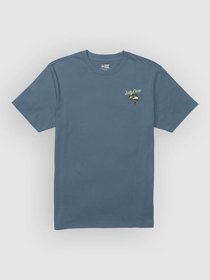 Salty Crew Striped T-Shirt blauw