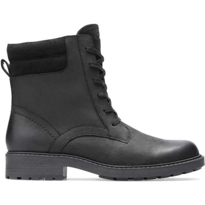 Clarks - Dames - Orinoco2 Spice - D - 2 - black leather - maat 5,5