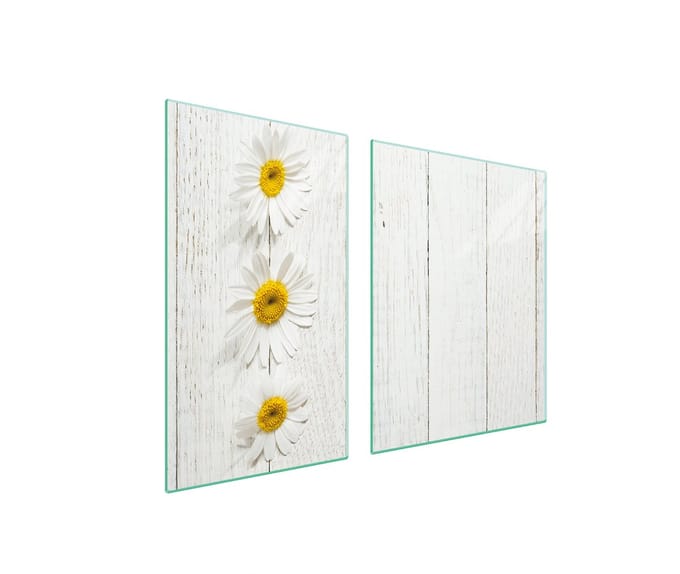 TMK ArtDeko - Snijplank - Gehard Glas - 100x52cm - Beschermpaneel