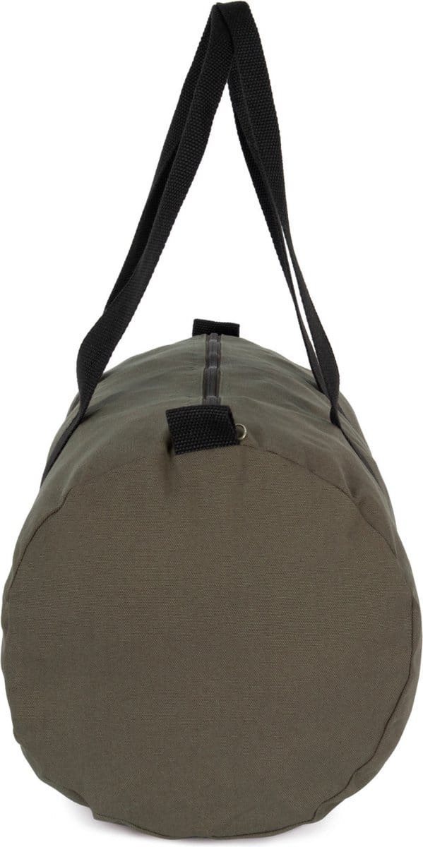 Kimood Reistas van katoencanvas KI0632 - Dark Khaki / Black - One size