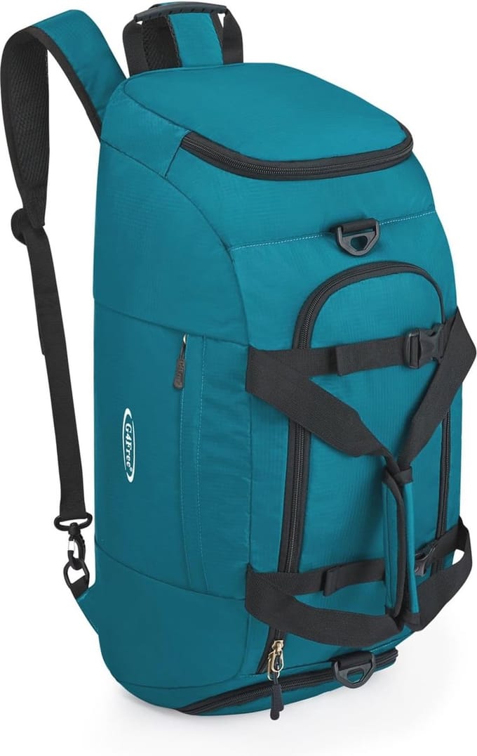 40L Multifunctionele Travel Duffel Backpack - Sporttas met Schoenenvak en Draagopties