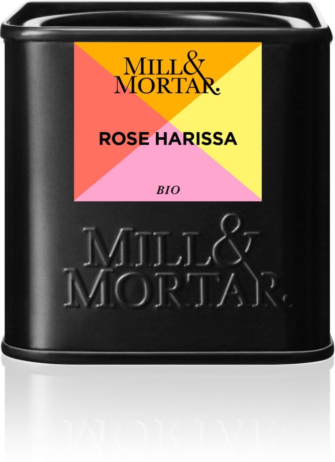 Mill & Mortar - Bio kruidenmix - Rose Harissa / Noord-Afrikaanse chili rub