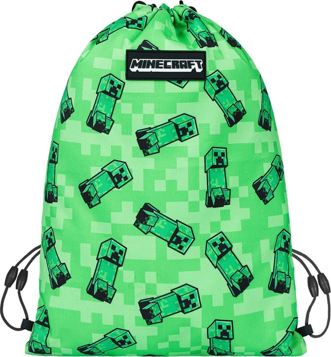 Minecraft Gymtas Sack Creeper