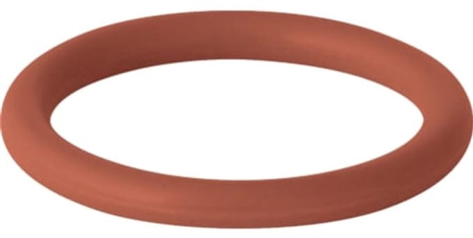 Geberit Mapress roestvast stalen Mapress afdichtring FPM rood, DN 40, 90427