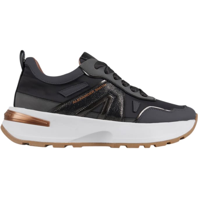 asbclpw-2192-dmk Alexander Smith Vrouwen leder zwart