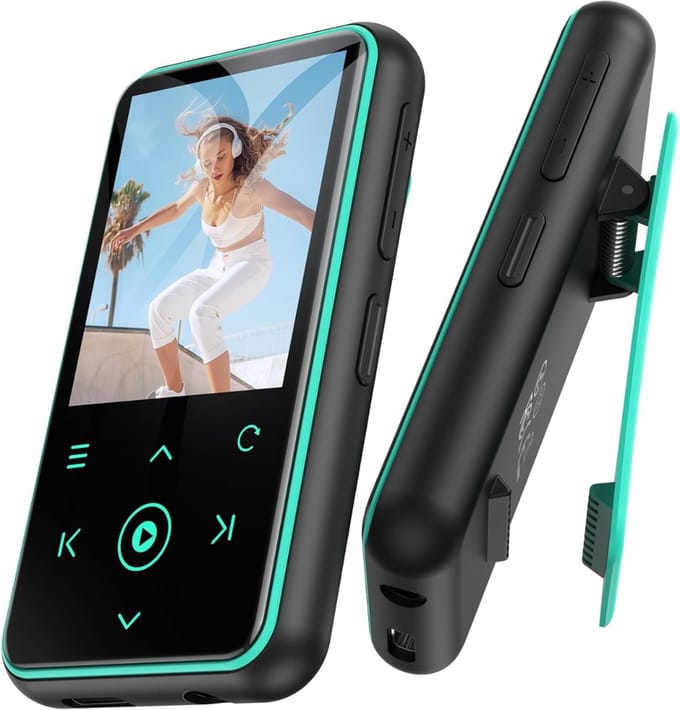 MP3 Speler Bluetooth - FM-Radio - Zwart