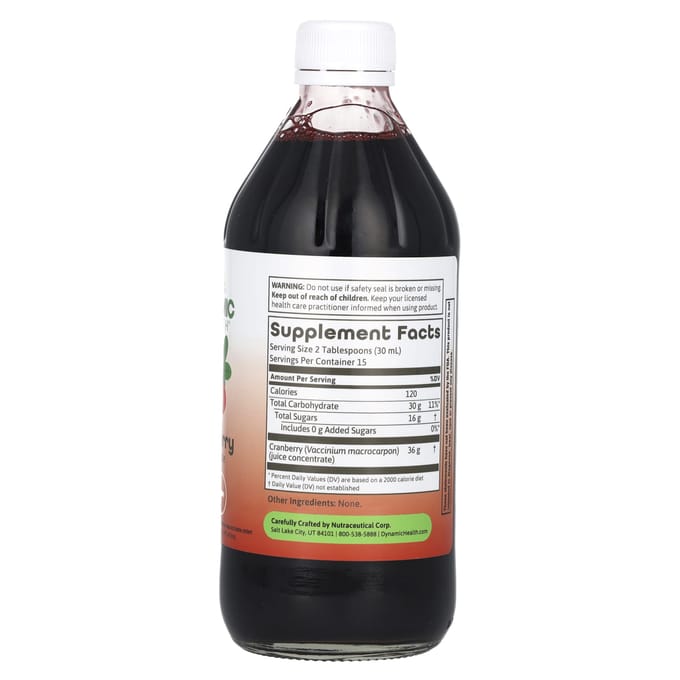 Dynamic Health, concentré de canneberge, 16 fl oz (473ml)