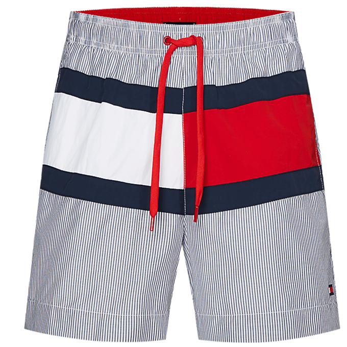 Tommy Jeans herenbadpak met trekkoord, maat M
