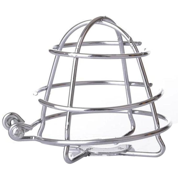 Fire Sprinkler hoofdbeschermer voor 3'' diepe kooi zilver