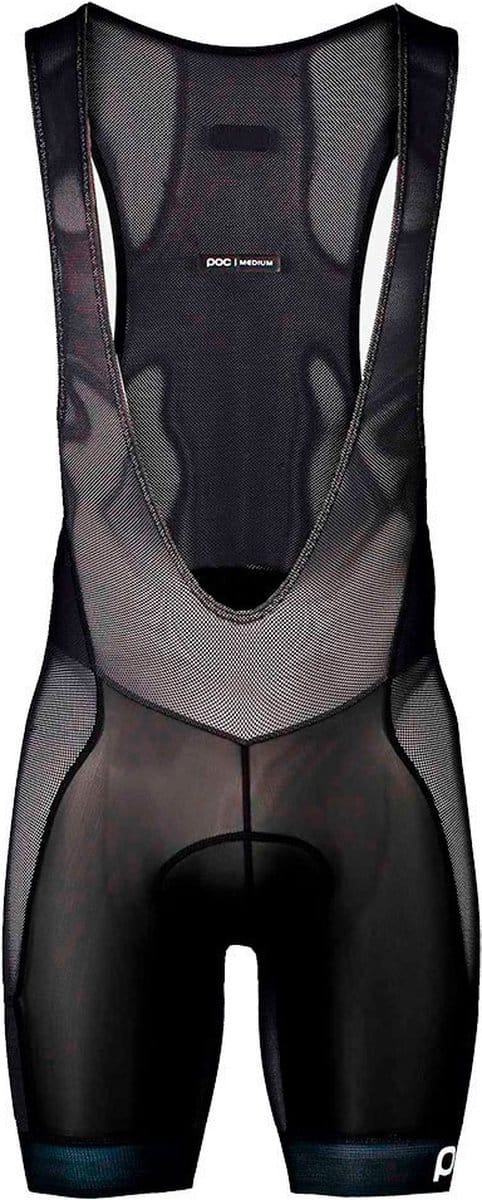 POC MTB Air Layer Bib Shorts Heren, uranium black Maat S