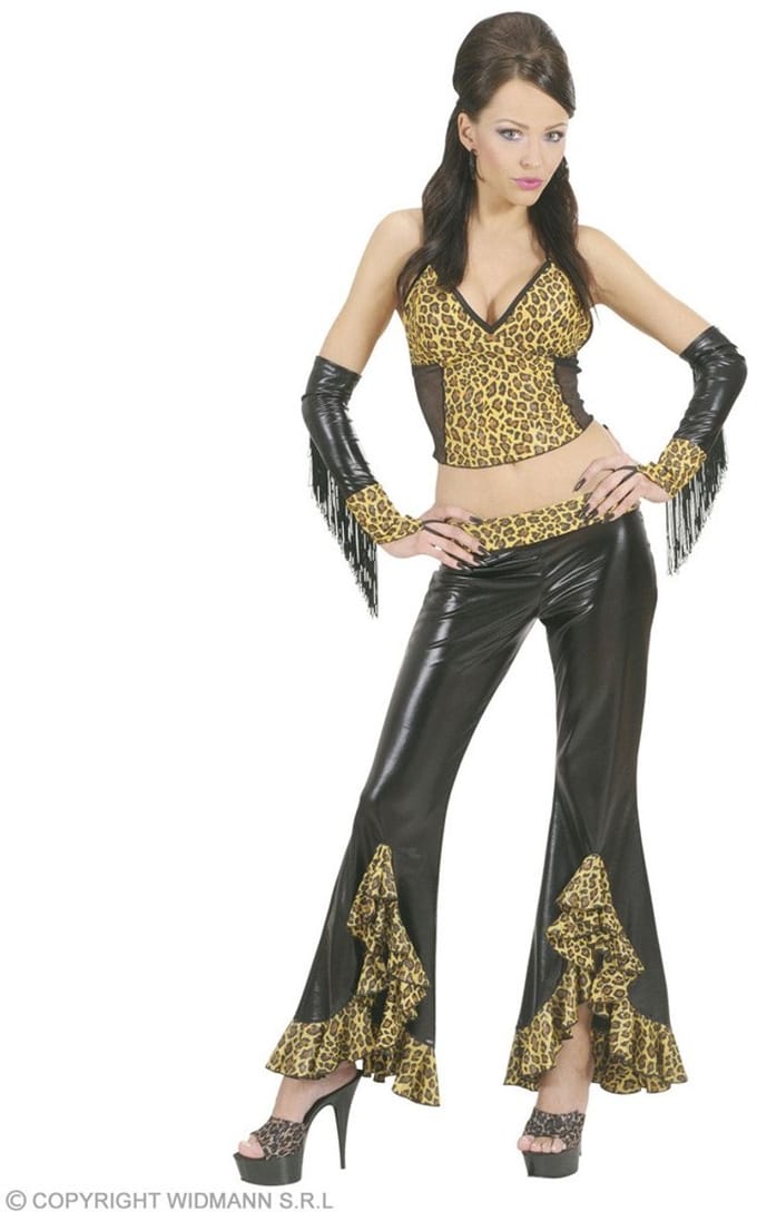 Topje Dame Luipaard Print - Maat L