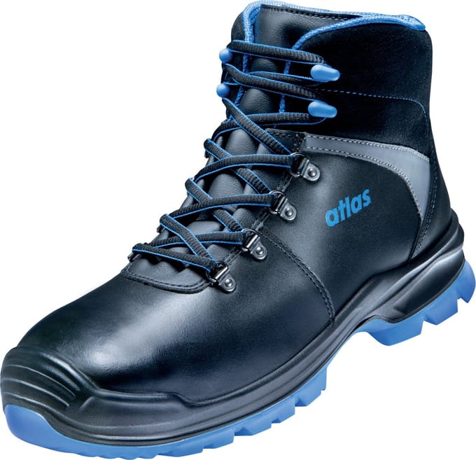 Atlas - SL 525 XP - Veiligheidslaarzen Blauw - S3 SRC ESD - Waterdicht Leer