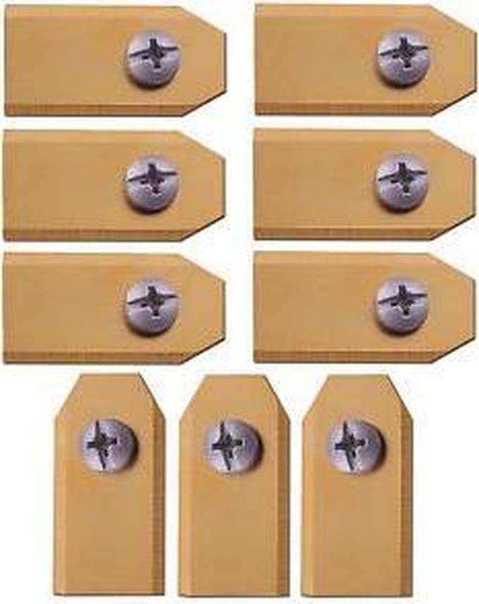 123Product Titanium messen set 18 Stuks Automower