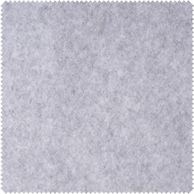 Fleece stof "Antipeeling", uni - Lichtgrijs